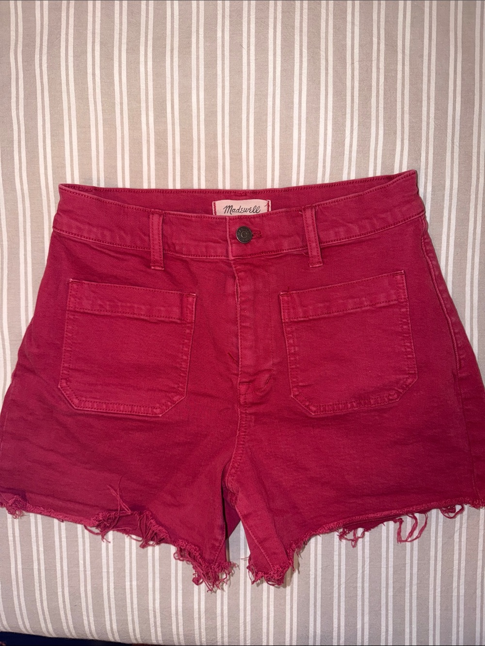 Madewell High-Rise Denim Shorts